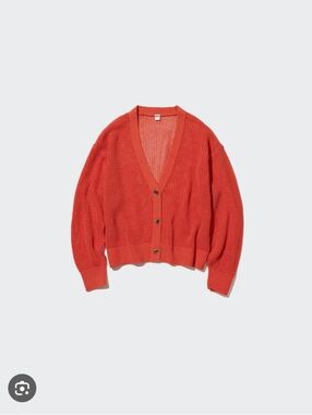 Uniqlo/Mesh Long Sleeve Cardigan Sz S